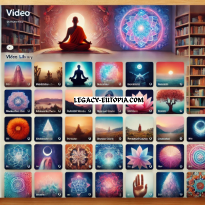 video library filled with educational and spiritual resources