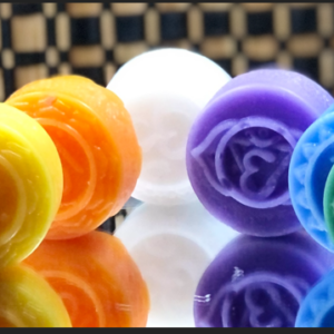 7 chakra tea lights candle