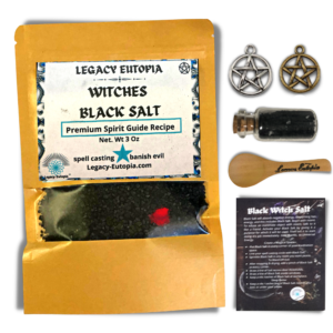 witch's black salt kit 3oz