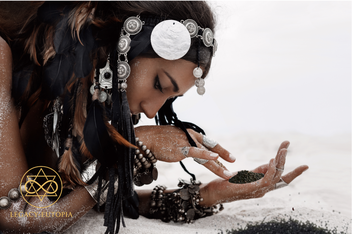 Witches Black Salt for Protection from Evil Eye