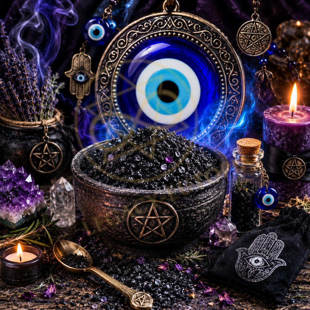 Black Salt for Protection from Evil Eye & Negative Energy