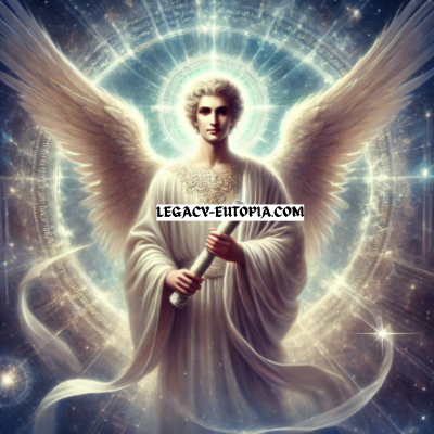 Metatron in religious texts as celestial archangel