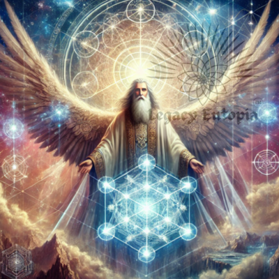 Metatron the Scribe of God illustration