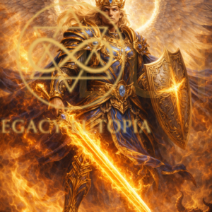 Archangel Michael's fiery triumph