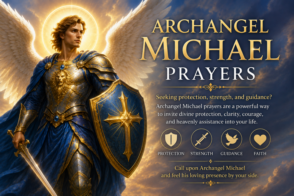 Archangel Michael Prayers for Protection, Guidance & Strength