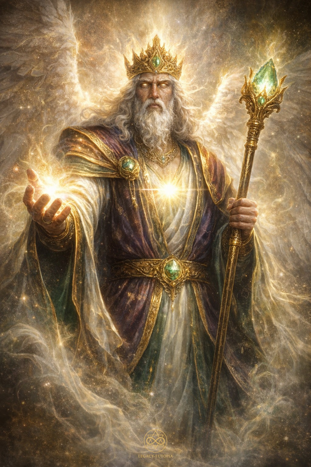 spirit guide quotes, regal guardian of celestial light