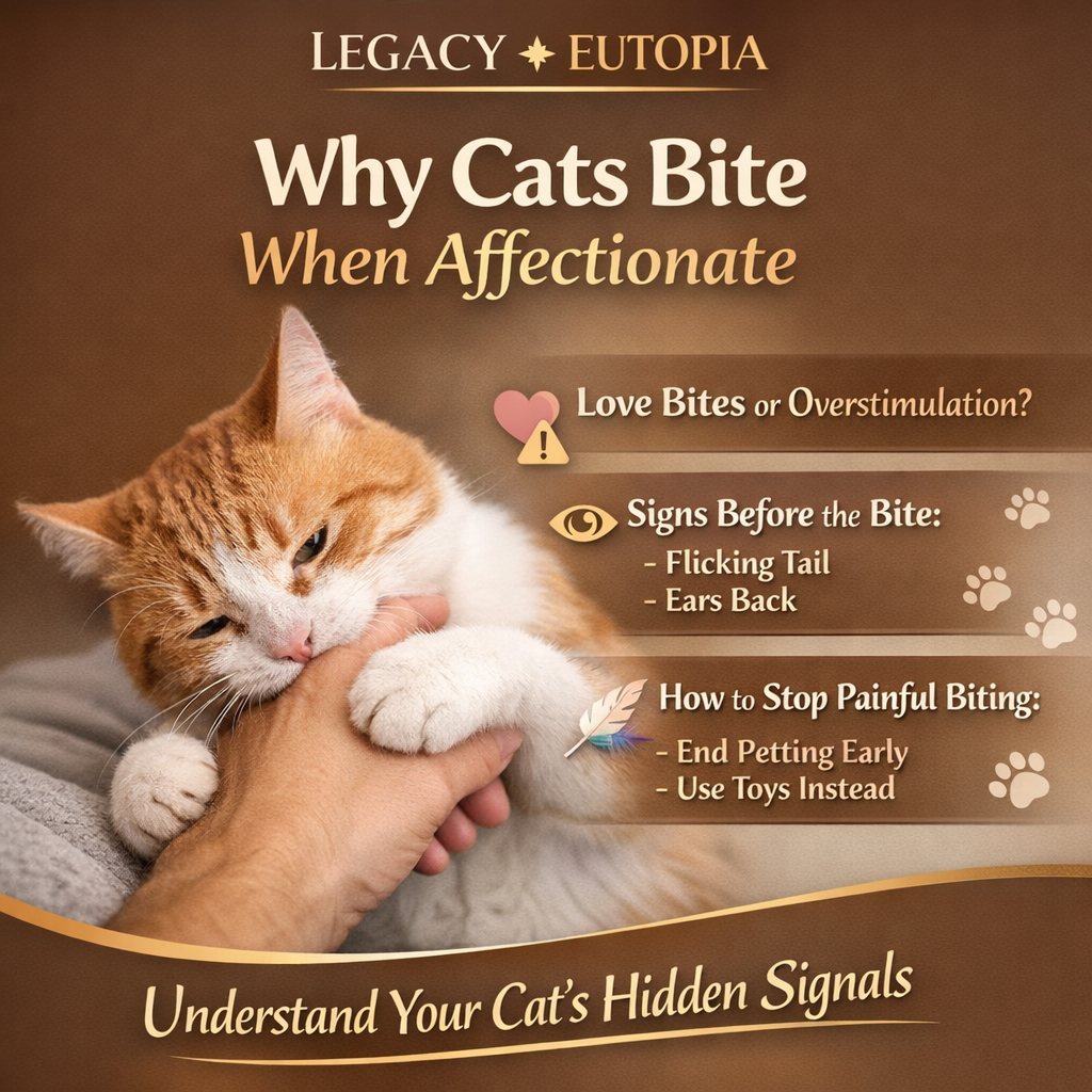 Why Cats Bite When Affectionate 🐾