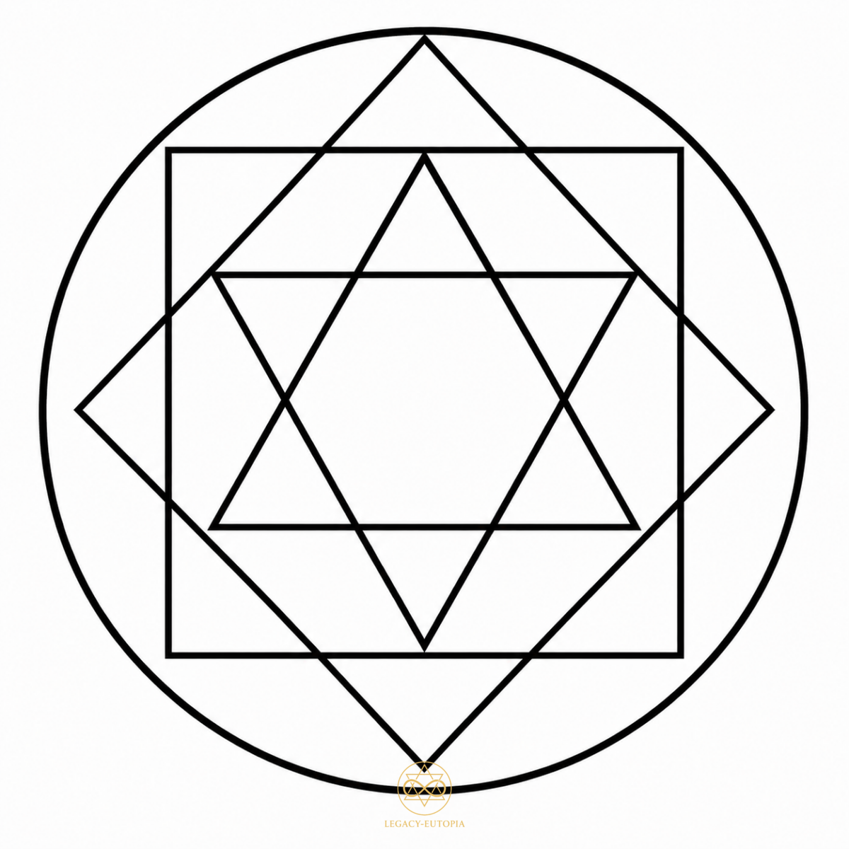 Magic Ritual Circle Sacred Geometry