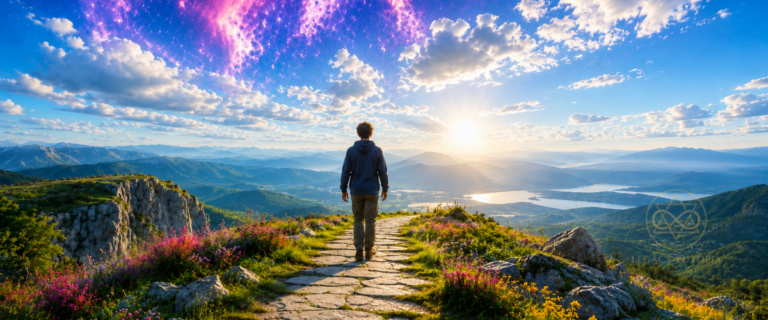 Embracing change without resistance spiritual transformation banner