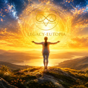 spiritual awakening golden sunrise an cosmic embrace