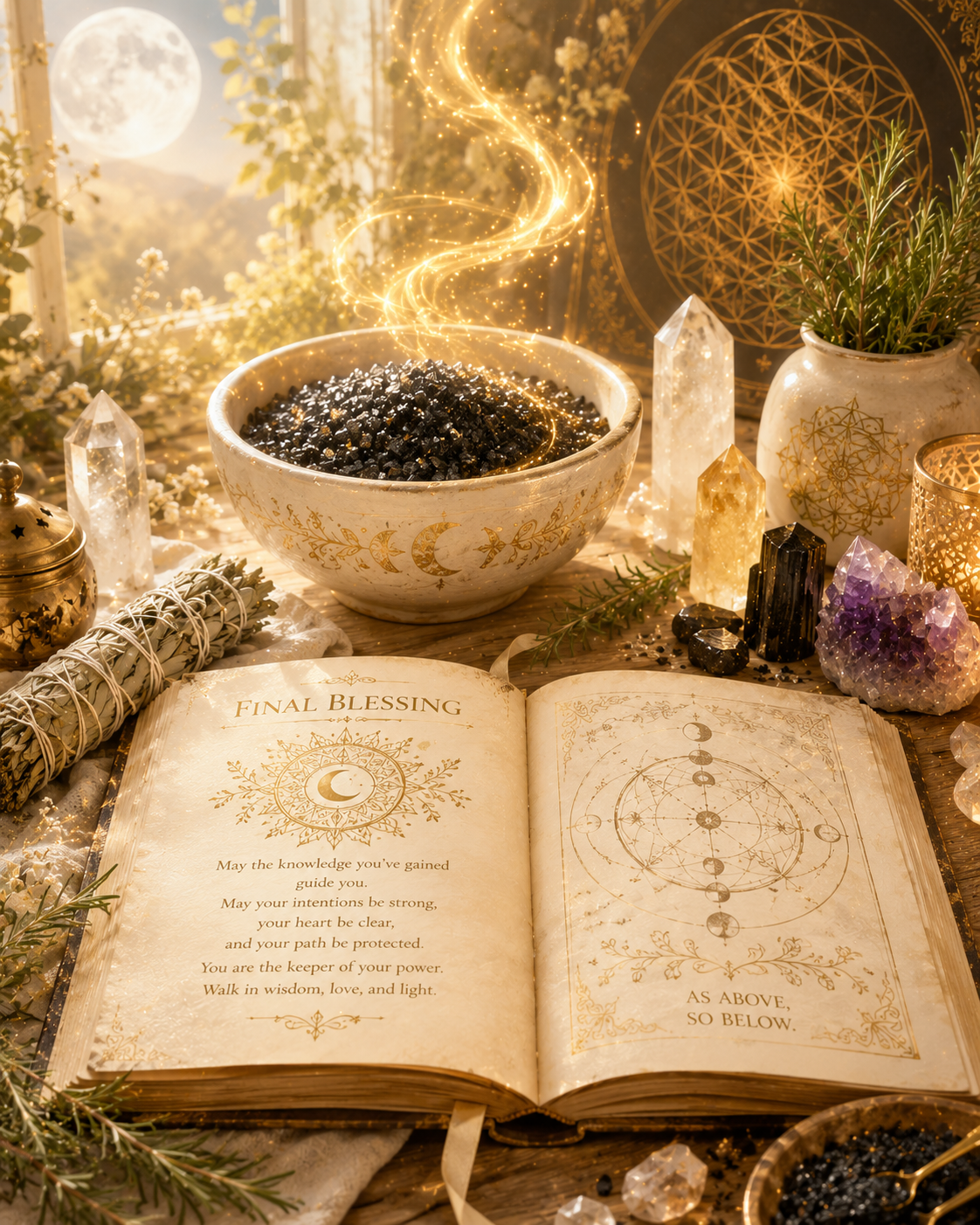 black salt and the power of intention