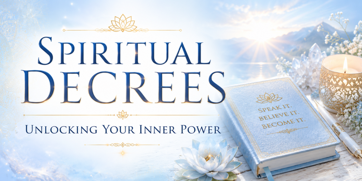Spiritual Decrees: Unlocking Your Inner Power