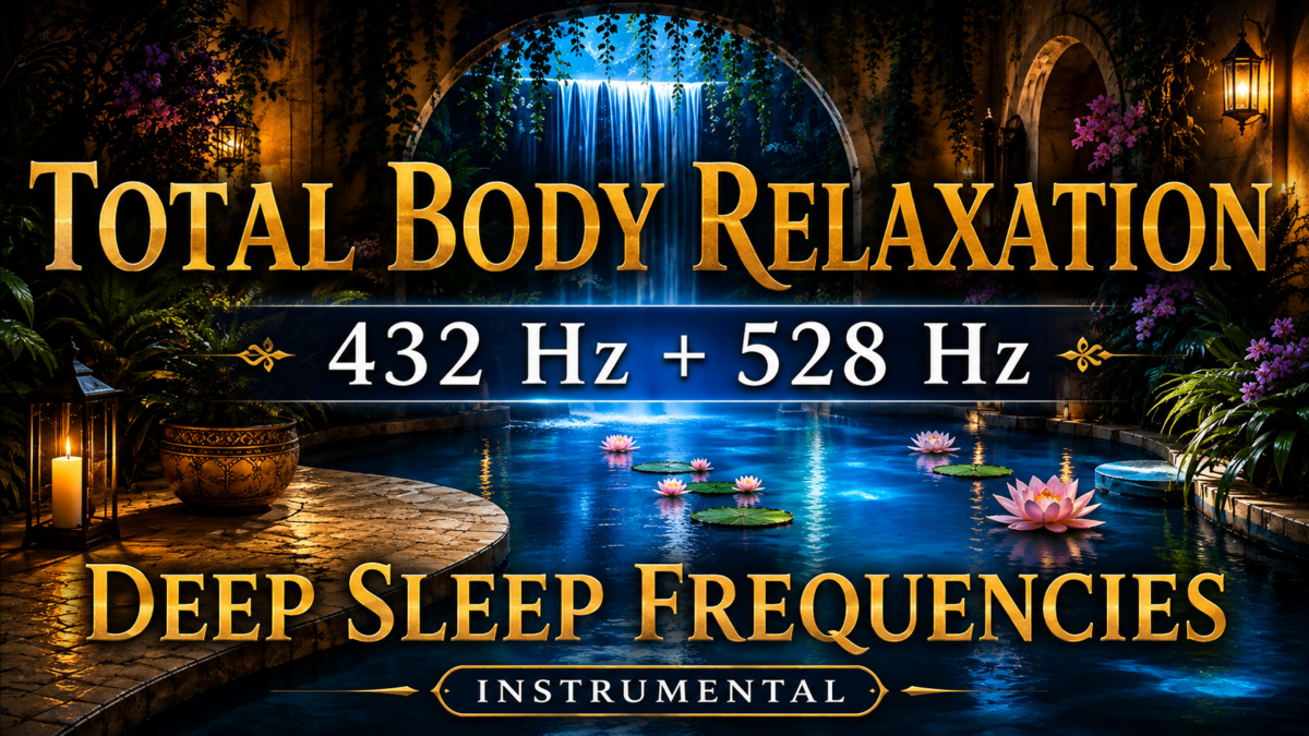 432 Hz  •Release All Tension | Deep Sleep & Body Relaxation