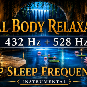 total body relaxation 432 hz 528 hz deep sleep frequencies instrumental