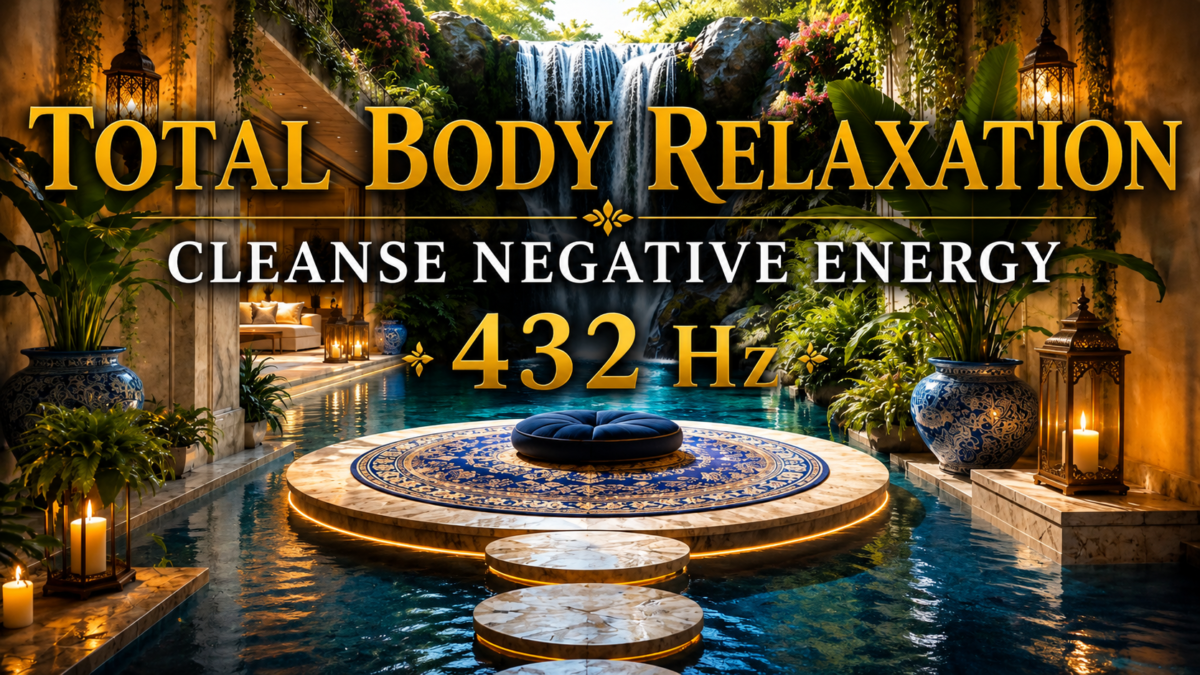 432 Hz Sound Healing | Cleanse Negative Energy