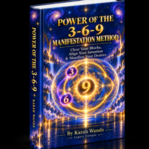 POWER OF THE 3-6-9- MANIFESTATION METHOD book mockup