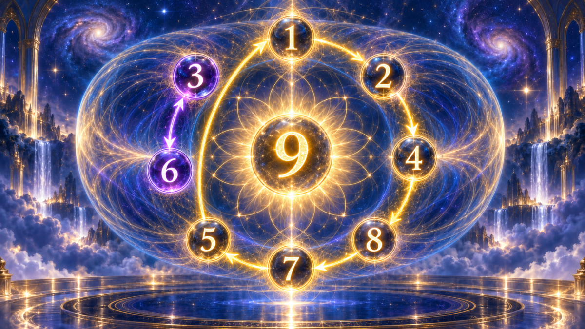 Tesla 369 Vortex Doubling Pattern